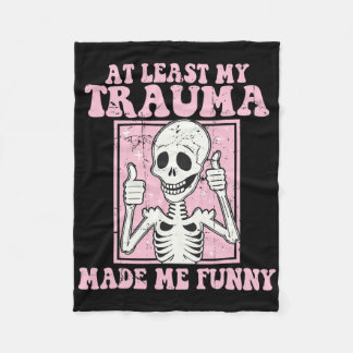 Manta Polar Al Menos Mi Trauma Me Hizo Divertido Salud Mental 