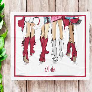 Manta Polar Alabama Ladies Fashion Cowboy Boots Nombre de Crim