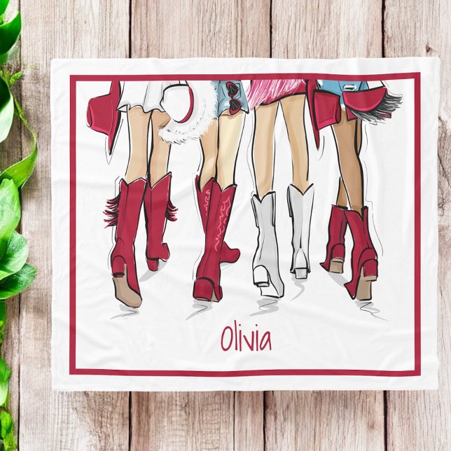 Manta Polar Alabama Ladies Fashion Cowboy Boots Nombre de Crim (Subido por el creador)