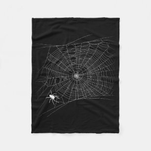 Manta Polar Alarmante web araña - Halloween de viuda negra