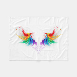 Manta Polar Alas del arco iris fluidas