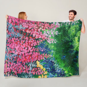 Manta Polar Alaskan Fireweed Fleece Blanket
