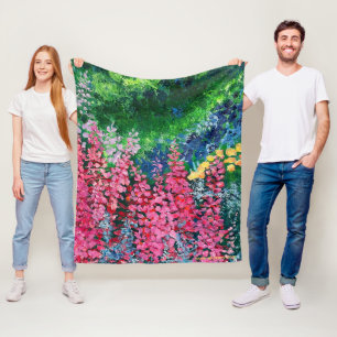 Manta Polar Alaskan Fireweed Fleece Blanket