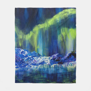 Manta Polar Alaskan Glacial y Borealis Blanket
