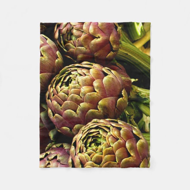 Manta Polar Alcachofas de Roma (Anverso)