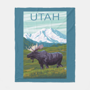 Manta Polar Alces con MountainUtah