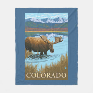 Manta Polar Alces DrinkingColorado