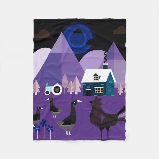 Manta Polar Aldea (Anverso)