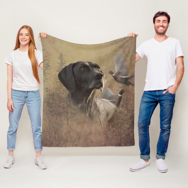 Manta Polar Alemán Shorthaire Pointer ,Deutsch Kurzhaar Tapes (In situ)