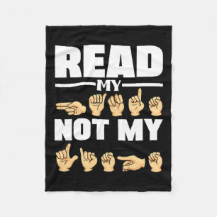 Manta Polar Alfabetización de la Caza en Lenguaje Americano de