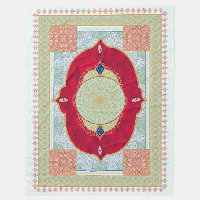 Manta Polar Alfombra oriental - Funda para cebolla (Anverso)