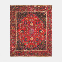 Alfombra roja persa de Mashhad