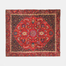 Alfombra roja persa de Mashhad