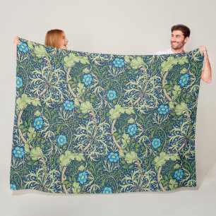 Manta Polar Algas marinas, William Morris