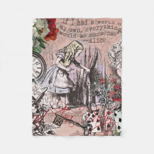 Manta Polar alice nonsense wonderland curtain