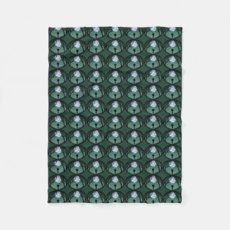 Manta Polar Alien Blanket Cute Alien Gray Art Fleece Blanket