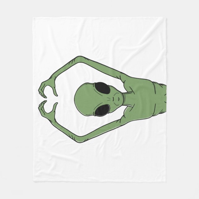 Manta Polar Alien Heart Pose (Anverso)