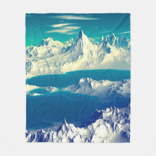 Manta Polar Alien Planet - Material gráfico de computadora 3D.