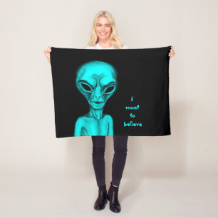 Manta Polar Alien, quiero creer