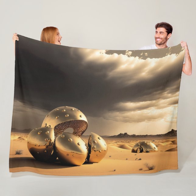 Manta Polar Alien Relics in the Desert (In situ)