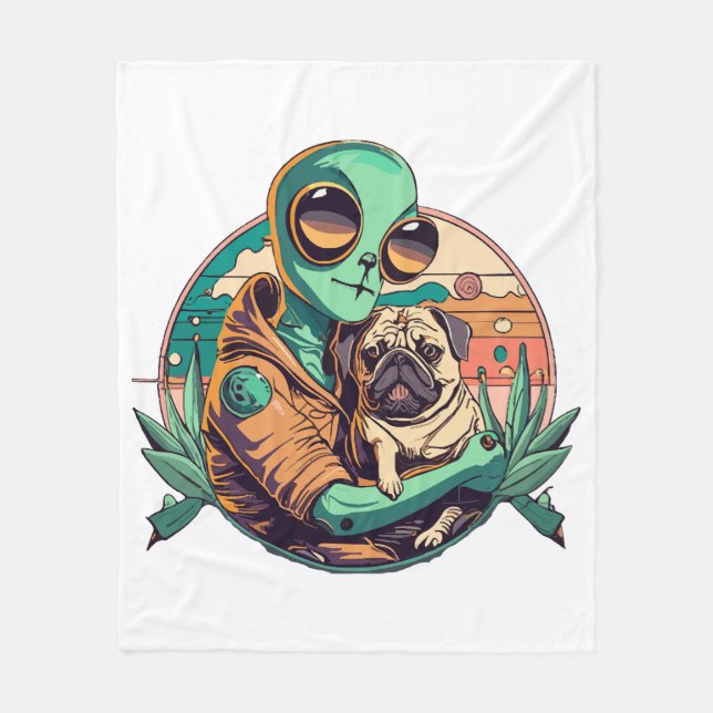 Manta Polar Alienígena y Pug (Anverso)