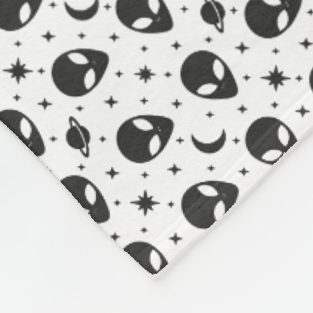 Manta Polar Alienígenas y Estrellas  (Esquina)
