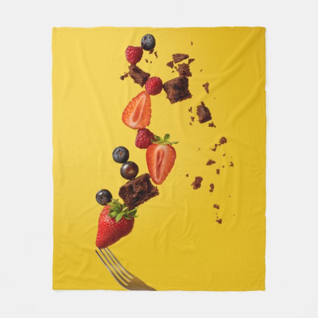 Manta Polar Alimentos de bonito (Anverso)