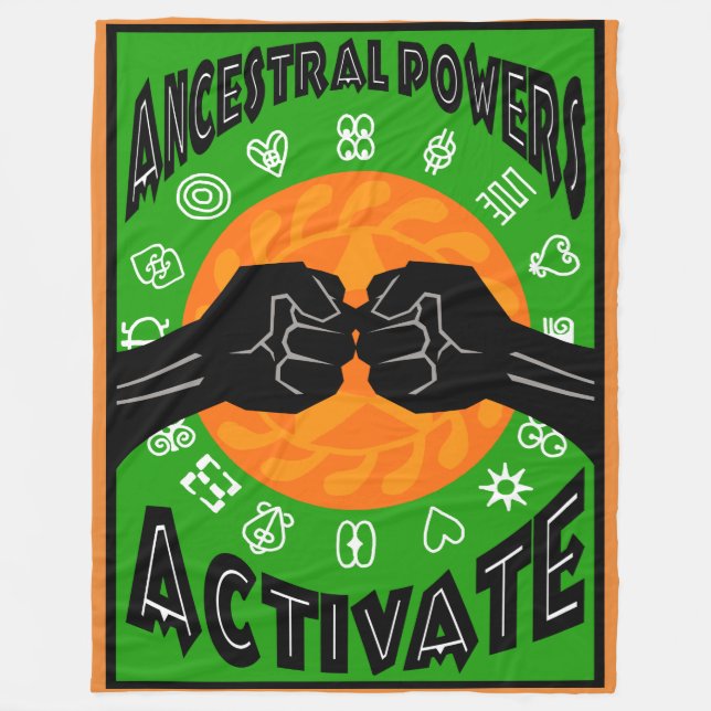 MANTA POLAR ALKEBULAN - LOS PODERES ANCESTRALES ACTIVAN (Anverso)