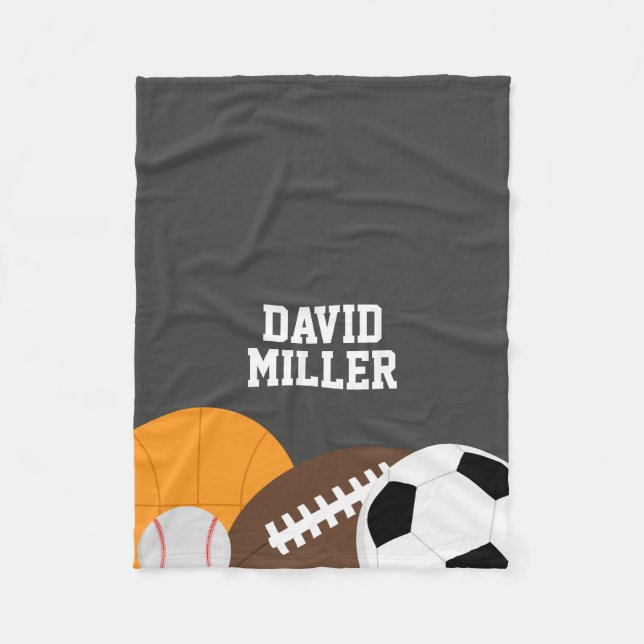 Manta Polar All Star Sports (Anverso)