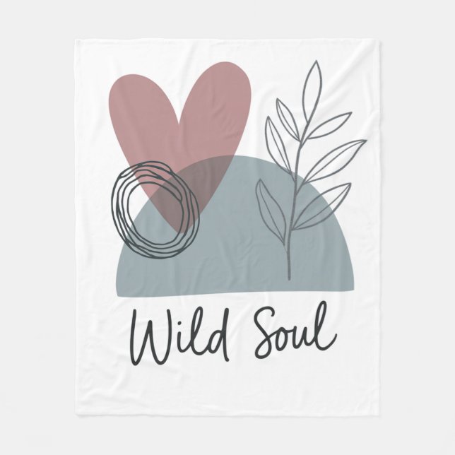 Manta Polar Alma salvaje (Anverso)