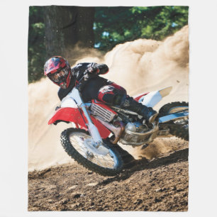 Manta Polar almohada de motociclista de motocross