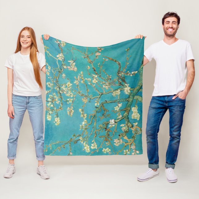 Manta Polar Almond Blossom, 1890 por Vincent van Gogh (In situ)