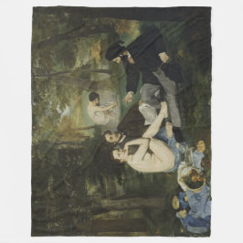 Manta Polar Almuerzo en el césped de Edouard Manet