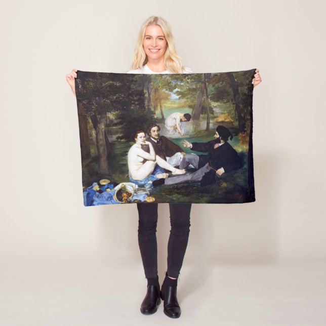 Manta Polar Almuerzo en la hierba, Manet (In situ)