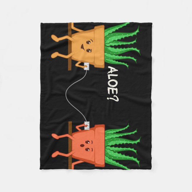 Manta Polar Aloe Vera Barber (Anverso)