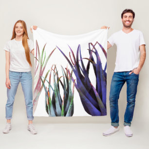 Manta Polar Aloe Vera Plants Art