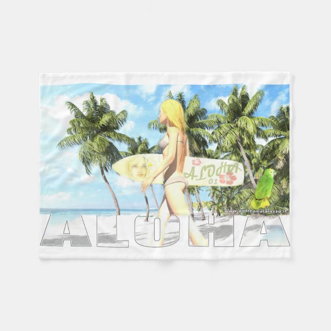Manta Polar Aloha 01 (Frente (Horizontal))