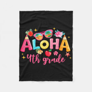 Manta Polar Aloha 4th Grade Summer Vacation Beach Teacher Scho