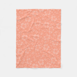 Manta Polar Aloha Honeys Coordinan Hibiscus Hawaiano