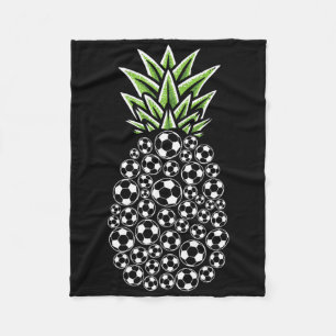 Manta Polar Aloha Pineapple Bebe Fútbol Hawái