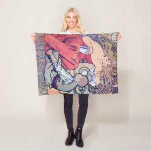 Manta Polar Alphonse Mucha