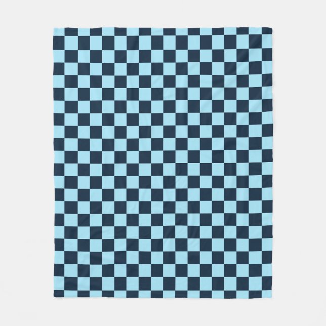 Manta Polar Alpine ice checkerboard pattern (Anverso)