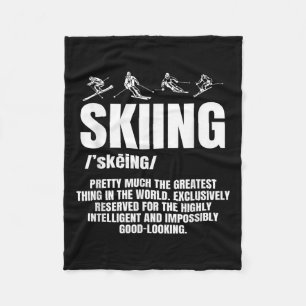 Manta Polar Alpine Ski Slope Downhill Esquí Grea Deportiva