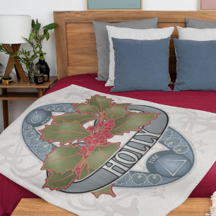 Manta Polar Alquimia de flores y magia - Holly