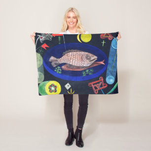 Manta Polar Alrededor del pez, Paul Klee