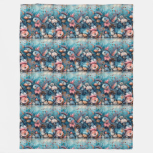 Manta Polar Alumnos de peces divertidos del mar