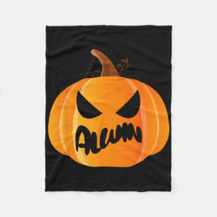 Manta Polar Alwin Nombre Personalizado Calabaza Halloween Pers
