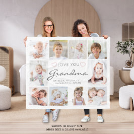 Manta Polar Ama manuscrita personalizada Abuela 10 Foto