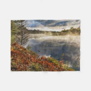 Manta Polar Amanecer en el río Tahquamenon Paraíso, Míchigan