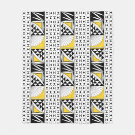 Manta Polar Amanecer nativo del suroeste en amarillo